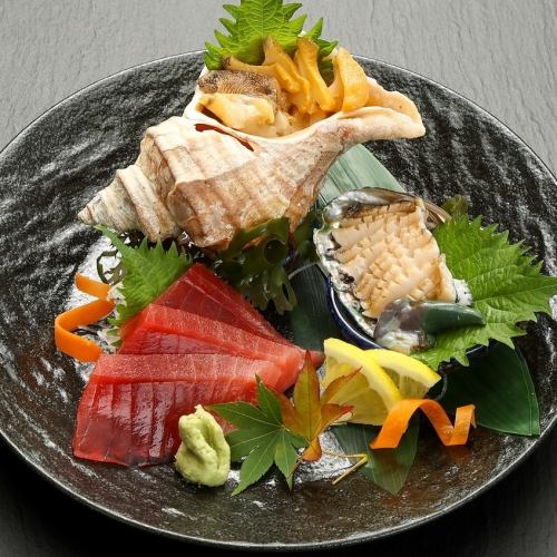 Omakase sashimi three-point assortment C