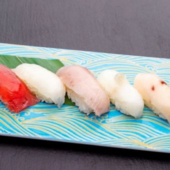 Kasai top nigiri five pieces