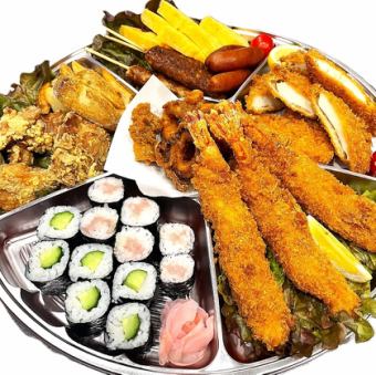 Hors d'oeuvres A (10 varieties, 2-3 servings)