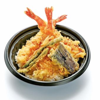 Large shrimp tempura bowl