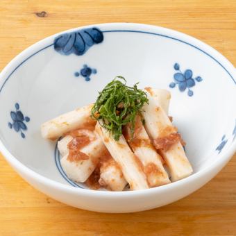 長芋の梅かつお和え