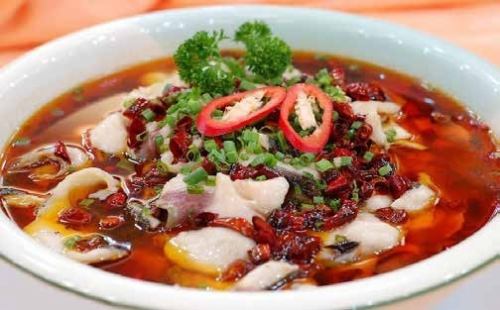 Spicy fish in Sichuan style