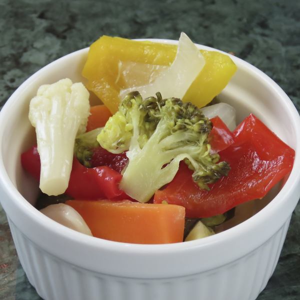 【お酒のお供に♪】☆オリジナル野菜ピクルス☆