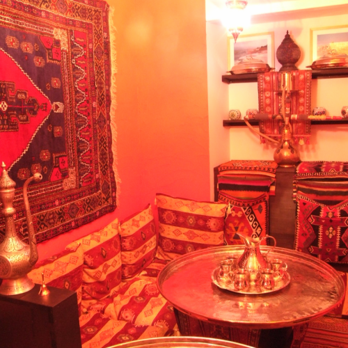 A private room like the Turkish palace