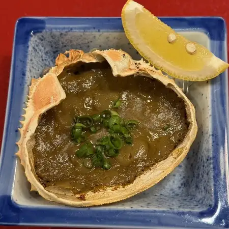 ホタテカニミソ焼