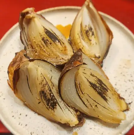 玉ネギ丸ごとトロトロ焼/長茄子一本焼