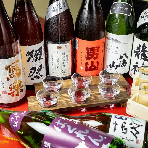 【120分 日本酒飲み放題(15分前LO)】プレミアム