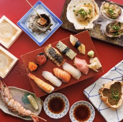 名物の炉端貝焼き！お酒が進むこと間違いなし