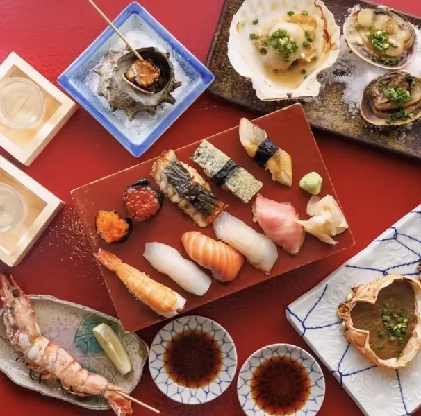 名物の炉端貝焼き!お酒が進むこと間違いなし