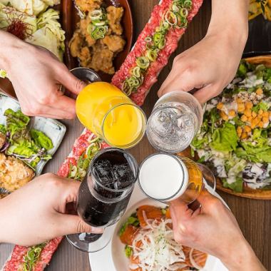 【当日&金土OK!!】約100種から選べる2時間単品飲み放題★ビールもハイボールも!2500円⇒