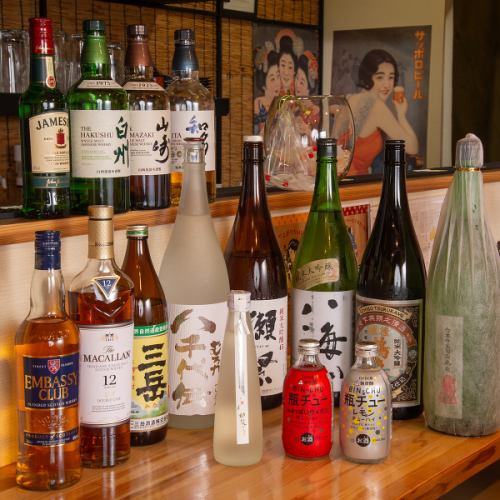 料理と相性抜群の青森の日本酒をご用意しております