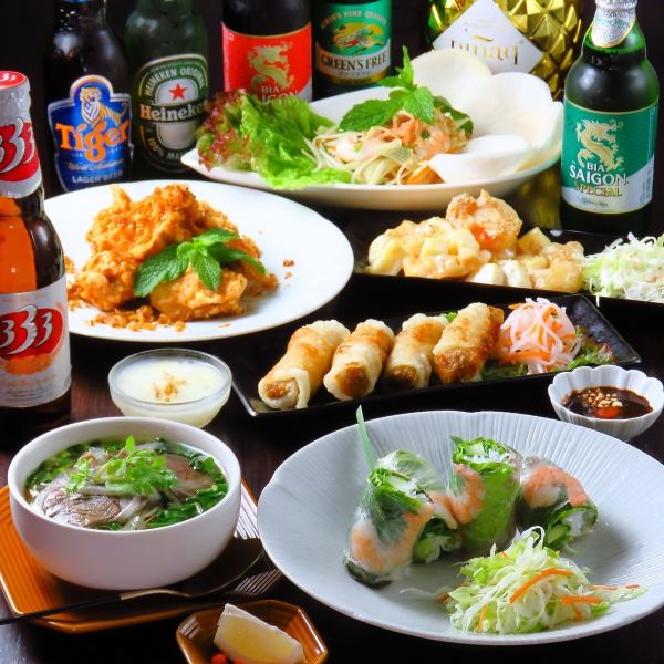 【各種ご宴会大歓迎！本格ベトナム料理パーティーメニュー】