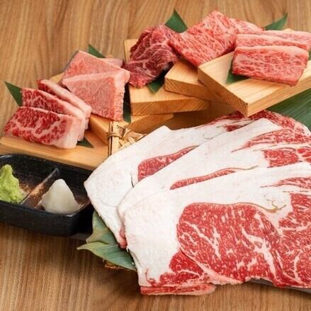厳選された肉の味に舌鼓