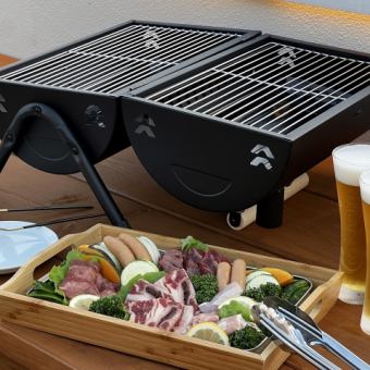 【手ぶらで楽しむルーフトップBBQ】おひとり様5000円(税込)