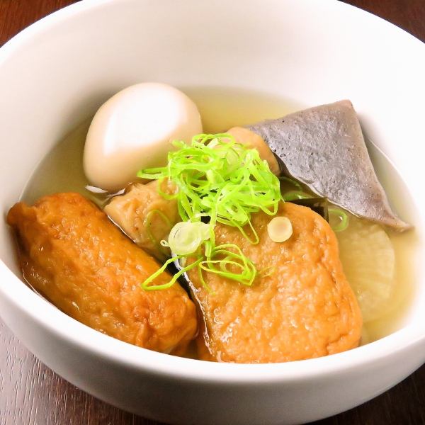 [Himeji Specialty] Let's start with this! Assorted Oden 759 JPY (incl. tax)