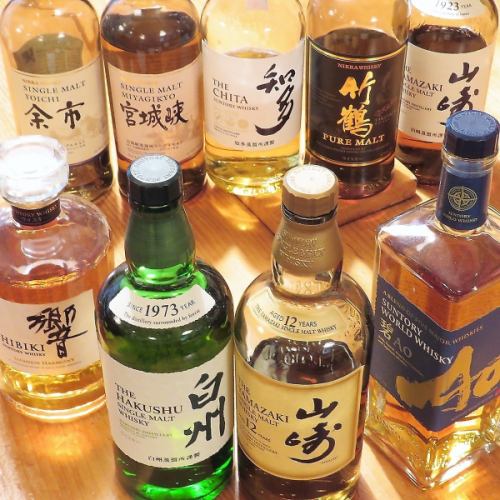 ウイスキー充実してます♪