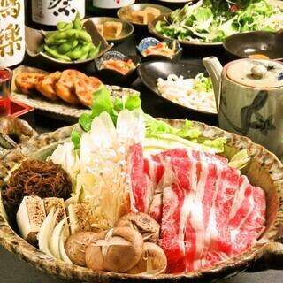 山形豚焼きしゃぶコース★