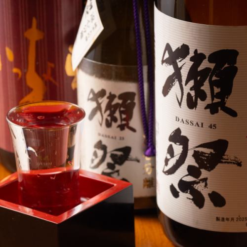 日本酒や焼酎も豊富！