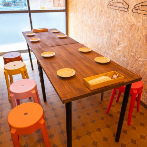 ≪宴会や貸切でのご利用もお待ちしております！≫テーブル連携で8名様程度でもゆったりとおくつろぎ頂けます。お子様連れでのご来店も大歓迎です！宴会や貸切に最適なコース料理のご用意もあります！貸切のご利用は6名様から対応しておりますので、お気軽にご相談下さい♪