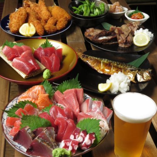 お酒がススム！海鮮料理！