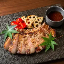 りんどうポークの塩麹焼き