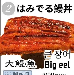 【No.2】はみでる鰻丼