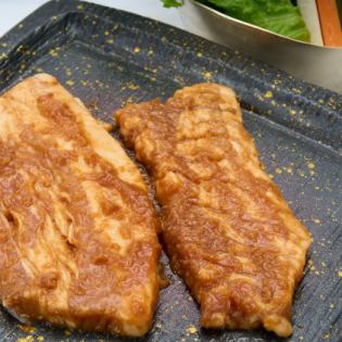 味噌五花肉/羅勒五花肉/辣椒醬五花肉
