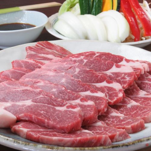 Luxury raw lamb shoulder loin meat!