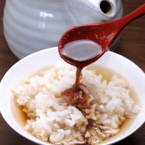 【文重郎隠れメニュー】〆のお茶漬け