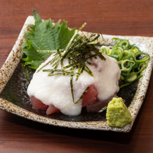 マグロの山かけ