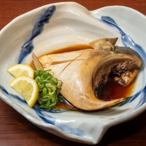 Grilled and simmered collars each