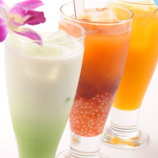 本場タイのドリンク充実★