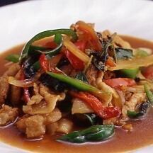 パアッカパアオ(香辛料ピリ辛炒め)