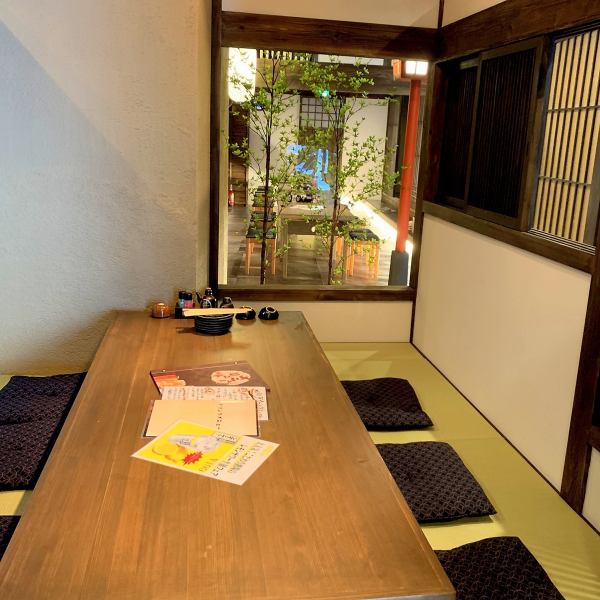 [Completely private room] You can spend your time slowly without worrying about the surroundings.Because it is a tatami room seat, please stretch your legs and relax ♪ Enjoy various banquets in a popular complete private room seat with a good atmosphere ◎ Courses are available from 2000 yen (tax included)! We are waiting for reservations Masu ♪