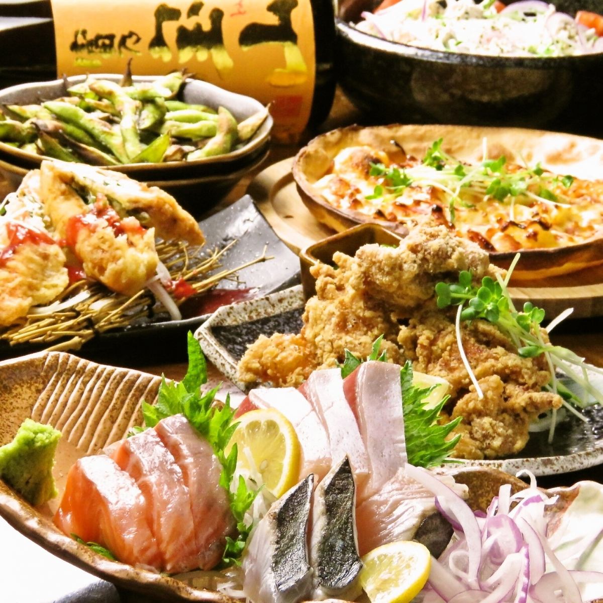 各種宴会に！120分飲み放題付きコース3500円(税込)～多彩にあり