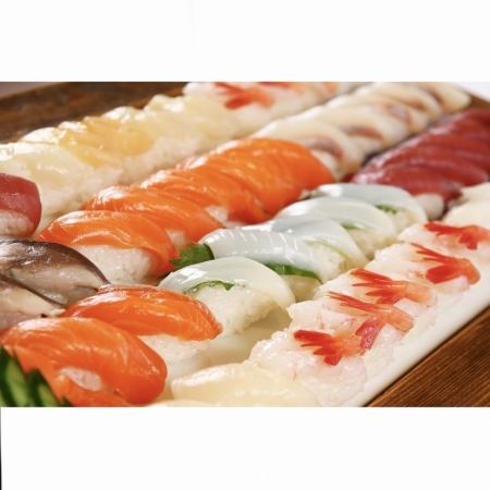 お寿司と豊富な料理、「潮の香りと伝統と味」を心ゆくまで鮨ふじで♪