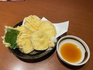 Sweet potato tempura