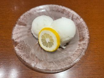 Setouchi lemon sorbet
