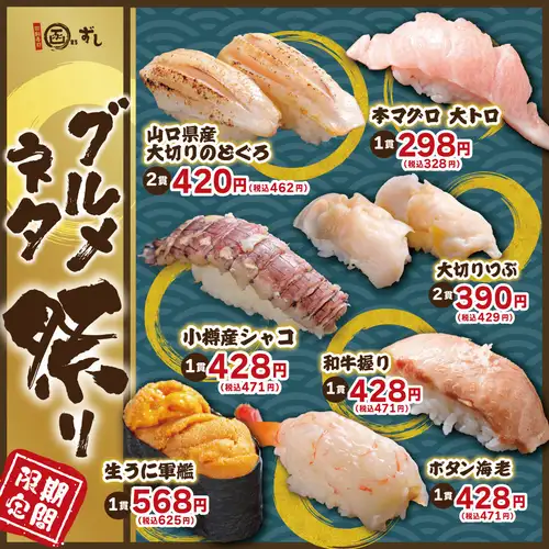 ★今月のグルメ寿司!!