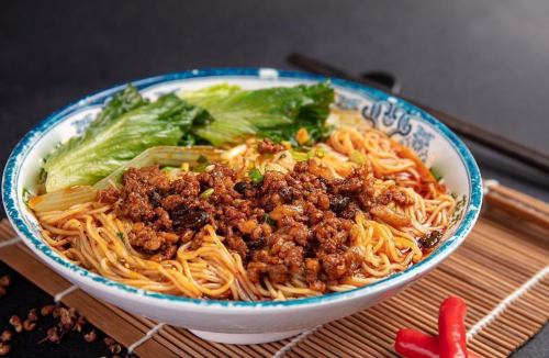 原味無湯擔擔麵