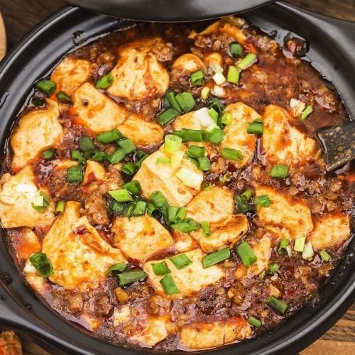 媽媽做的麻婆豆腐。正宗四川陳麻婆豆腐味道！