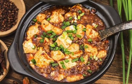 Lunch set meal A "Mapo tofu rice"