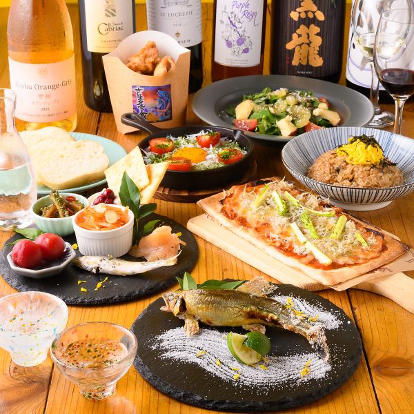 【記念日や特別な日に♪ワンランク上の旬の食材を使用！】プレミアムコース5500円（税込）