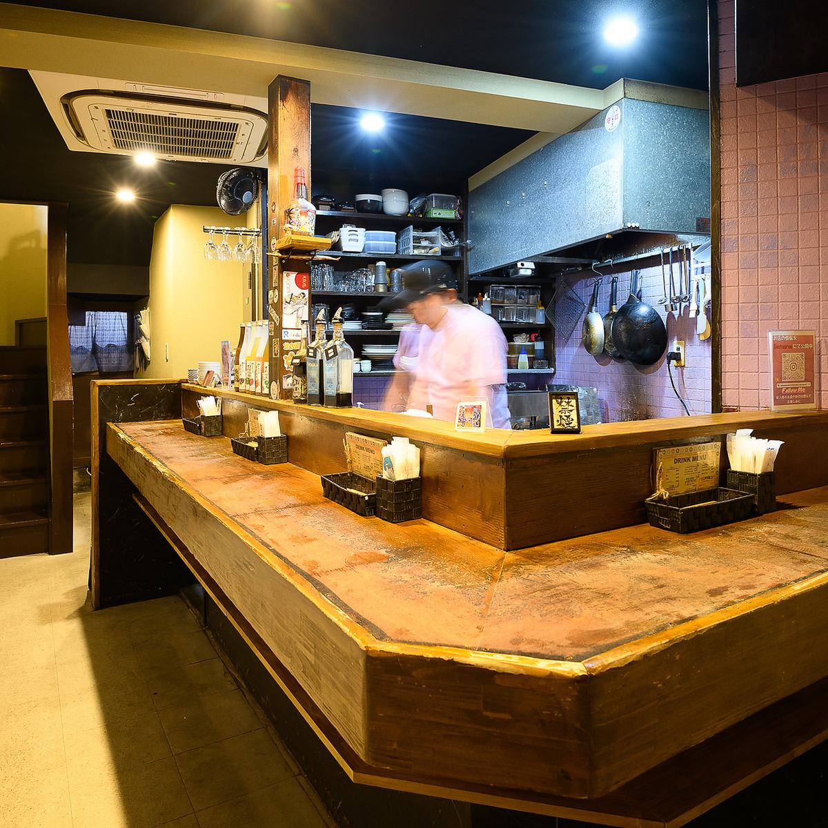 店主の遊び心溢れるオシャレな店内はデートにもピッタリです♪