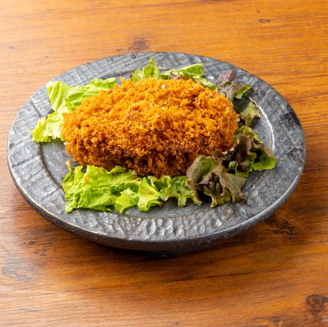 Horse minced meat cutlet