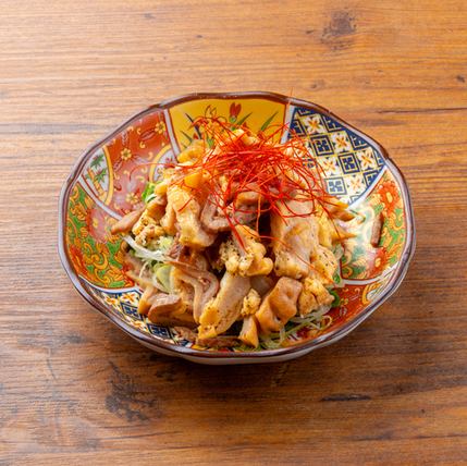 Horse tendon with ponzu sauce