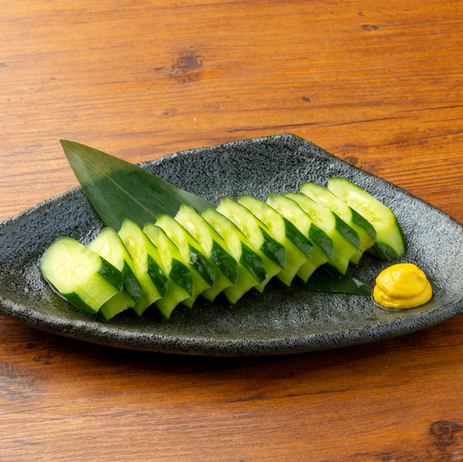 Spicy pickled cucumber