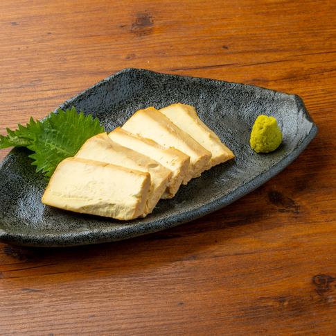 Cream cheese marinated in soy sauce
