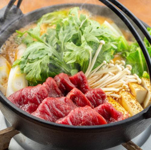 Sakura Nabe (Sukiyaki Style) (1 serving)
