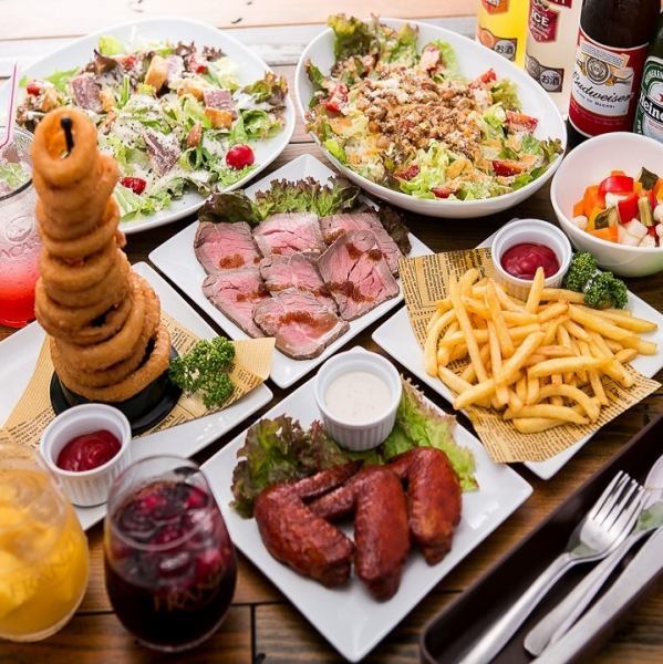 【貸切・二次会パーティーに♪】スタンダード・TRUNK・スペシャルプラン各2時間飲み放題付き